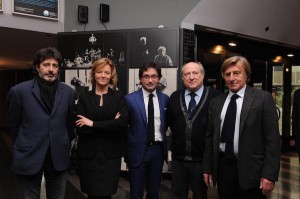 Da sin. Guido Gandino, Cristina Pittaluga, il nuovo Presidente Gian Enzo Duci, il Direttore Angelo Pastore, il Vice Presidente Marco Salotti-foto Leoni